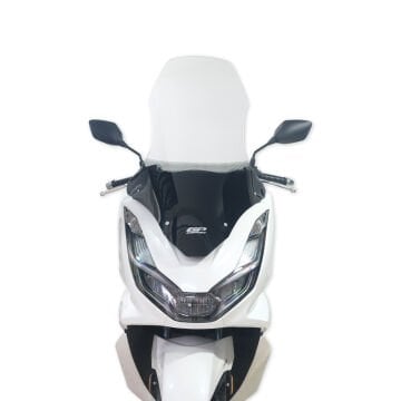GP Kompozit Honda PCX 125 2021-2024 Uyumlu Ön Tur Camı Şeffaf