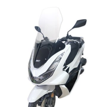 GP Kompozit Honda PCX 125 2021-2024 Uyumlu Ön Tur Camı Şeffaf