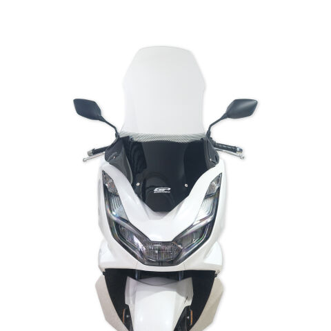 GP Kompozit Honda PCX 125 2021-2024 Uyumlu Ön Tur Camı Şeffaf
