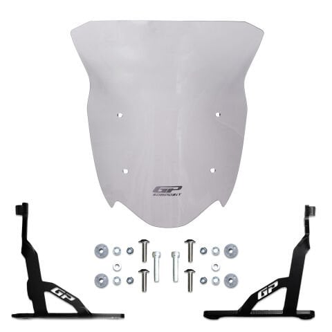 GP Kompozit TVS Apache RTR 200 2024 Uyumlu Ön Cam Füme