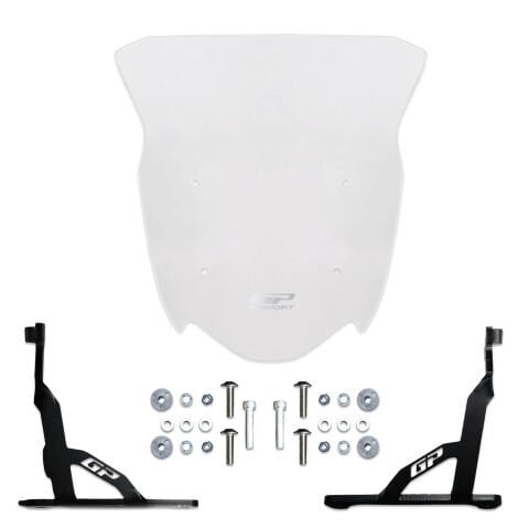 GP Kompozit TVS Apache RTR 200 2022-2024 Uyumlu Ön Cam Şeffaf