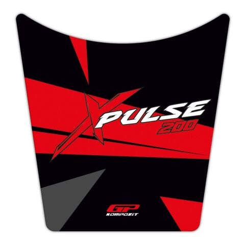 GP Kompozit Hero X-Pulse 200 2020-2024 Uyumlu Tank Pad Kırmızı