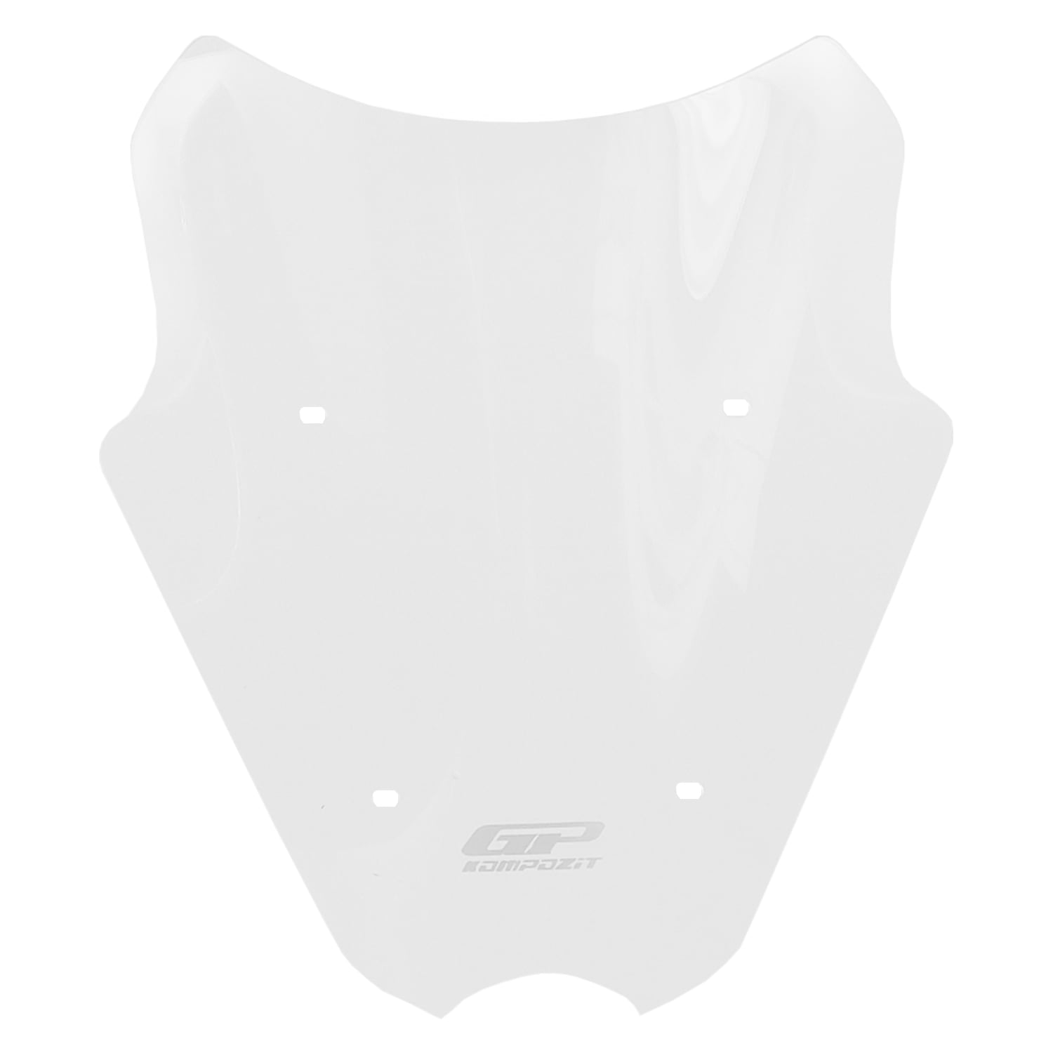 GP Kompozit Yamaha NMAX 125 / 155 2025-2026 Uyumlu Kısa Ön Cam Şeffaf