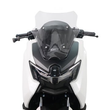 GP Kompozit Yamaha NMAX 125 / 155 2025 Uyumlu Kısa Ön Cam Şeffaf