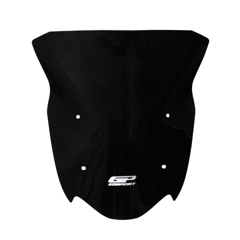 GP Kompozit TVS Apache RTR 200 2022-2024 Uyumlu Ön Cam Siyah