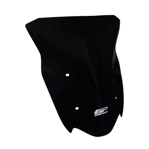 GP Kompozit TVS Apache RTR 200 2024 Uyumlu Ön Cam Siyah