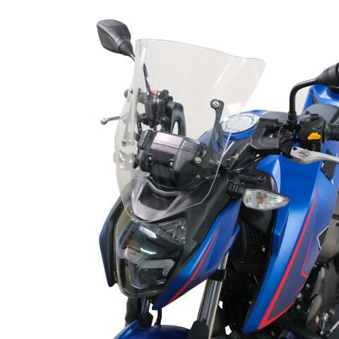 GP Kompozit TVS Apache RTR 200 2022-2024 Uyumlu Kısa Ön Cam Şeffaf