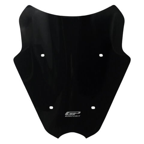 GP Kompozit Yamaha NMAX 125 / 155 2025-2026 Uyumlu Kısa Ön Cam Siyah