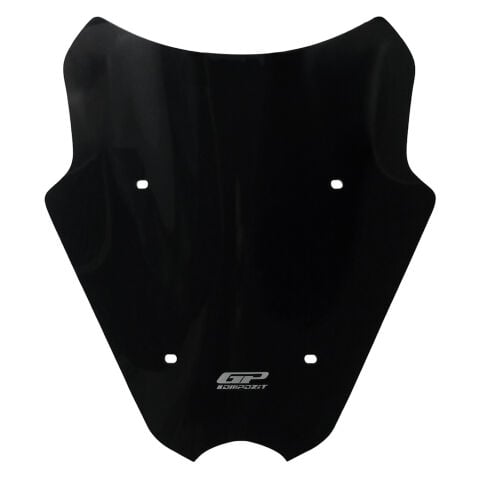 GP Kompozit Yamaha NMAX 125 / 155 2025-2026 Uyumlu Kısa Ön Cam Siyah