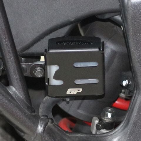 GP Kompozit Honda Africa Twin CRF1000L / CRF1100L L1/L2/L4 2016-2023 Uyumlu Fren Rezervuarı Koruma Kapağı Siyah