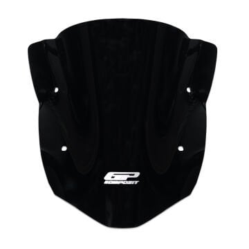 GP Kompozit TVS Apache RTR 200 2024 Uyumlu Kısa Ön Cam Siyah