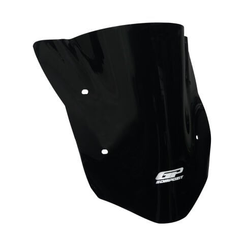 GP Kompozit TVS Apache RTR 200 2022-2024 Uyumlu Kısa Ön Cam Siyah