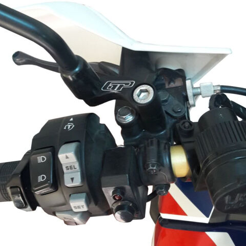 GP Kompozit Honda Africa Twin CRF1000L / CRF1100L L1/L2/L4 2016-2026 Uyumlu Ayna Genişletme Siyah