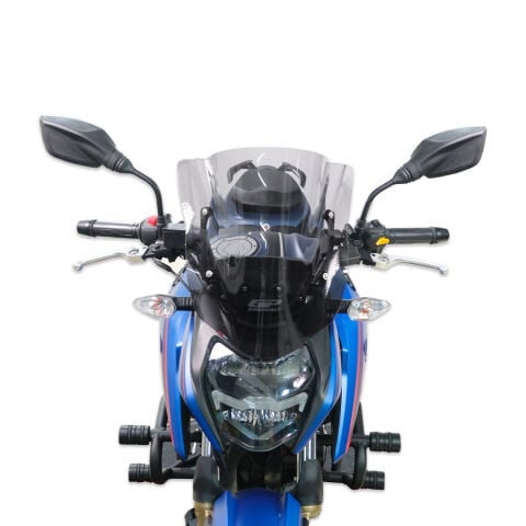 GP Kompozit TVS Apache RTR 200 2022-2024 Uyumlu Kısa Ön Cam Füme