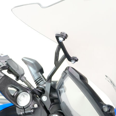 GP Kompozit TVS Apache RTR 200 2022-2024 Uyumlu Kısa Ön Cam Füme