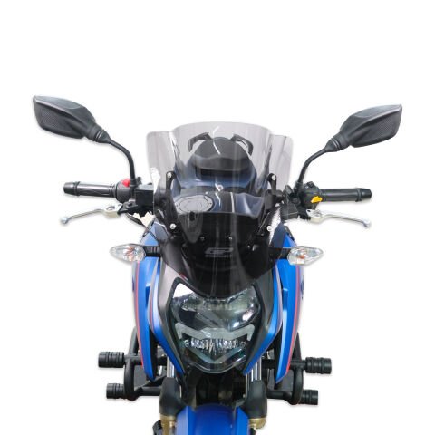 GP Kompozit TVS Apache RTR 200 2022-2024 Uyumlu Kısa Ön Cam Füme