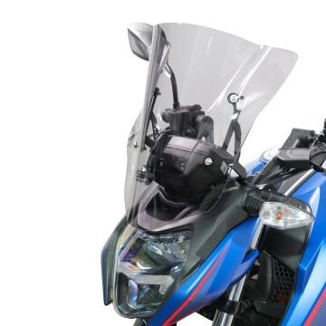 GP Kompozit TVS Apache RTR 200 2024 Uyumlu Kısa Ön Cam Füme