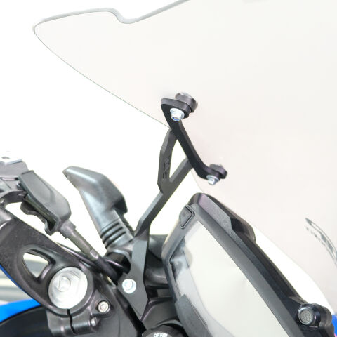 GP Kompozit TVS Apache RTR 200 2022-2024 Uyumlu Kısa Ön Cam Füme