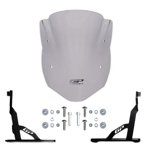 GP Kompozit TVS Apache RTR 200 2022-2024 Uyumlu Kısa Ön Cam Füme