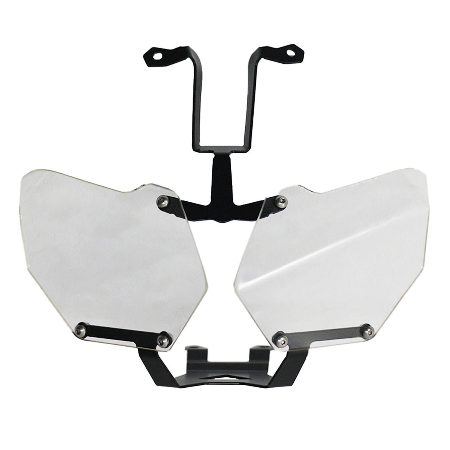 GP Kompozit Honda Africa Twin CRF1000L 2016-2019 Uyumlu Far Koruma Şeffaf