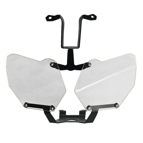 GP Kompozit Honda Africa Twin CRF1000L 2016-2019 Uyumlu Far Koruma Şeffaf