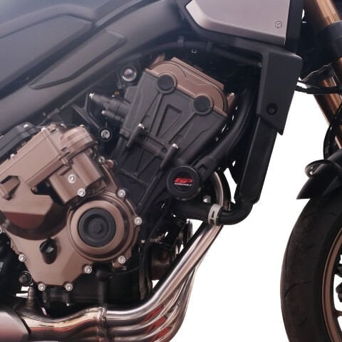 GP Kompozit Honda CB650R E-CLUTCH 2025 Uyumlu Motor Koruma Takozu Siyah