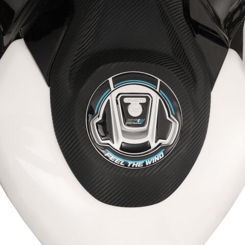 GP Kompozit CF Moto 450 SR 2023-2024 Uyumlu Tank Pad Seti Mavi