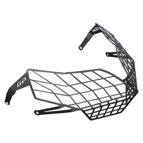 GP Kompozit Benelli TRK 502 / 502X 2018-2023 Uyumlu Far Koruma Siyah