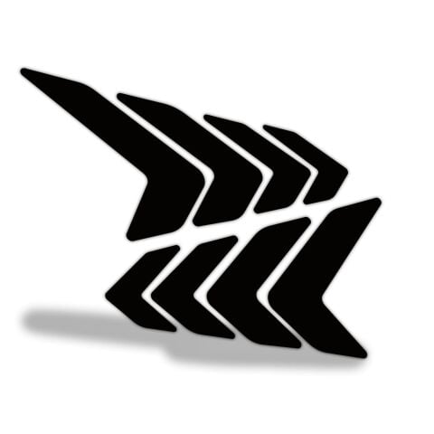 GP Kompozit Universal Yan Pad Yön Siyah