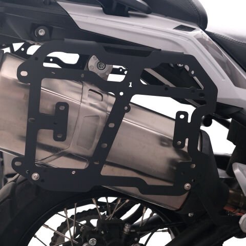 GP Kompozit Benelli TRK 502 / 502X 2018-2023 Uyumlu Yan Çanta Demiri Siyah