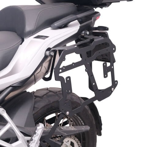 GP Kompozit Benelli TRK 502 / 502X 2018-2023 Uyumlu Yan Çanta Demiri Siyah