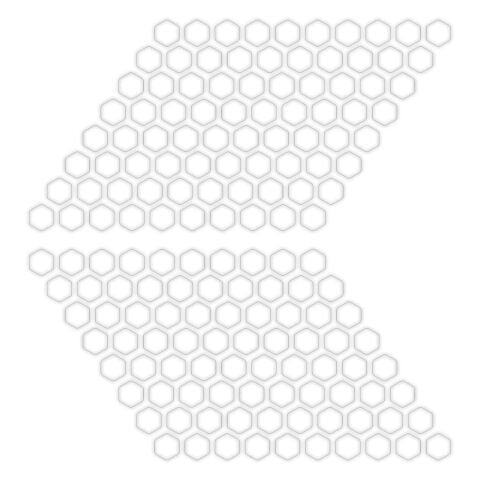 GP Kompozit Universal 160 Parça Petek Pad Şeffaf