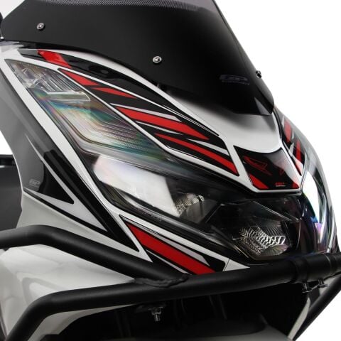 GP Kompozit Honda PCX 125 2021-2024 Uyumlu Ön Grenaj Pad Kırmızı