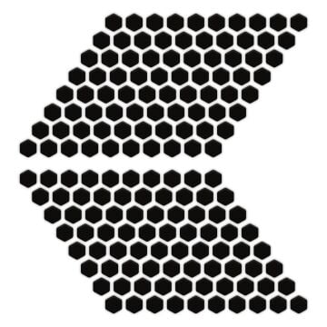 GP Kompozit Universal 160 Parça Petek Pad Siyah