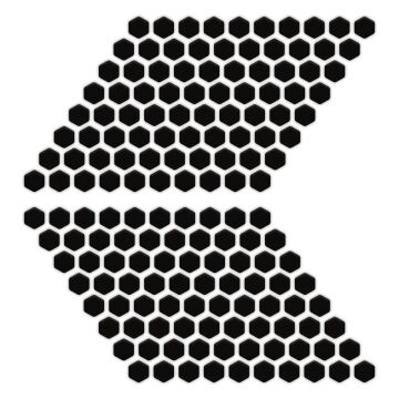 GP Kompozit Universal 160 Parça Petek Pad Siyah