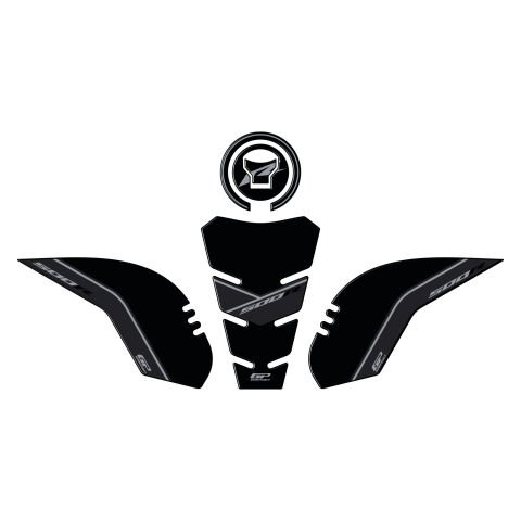 GP Kompozit Honda CBR500R 2025-2026 Uyumlu Tank Pad Siyah