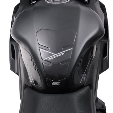 GP Kompozit Honda CBR500R 2025 Uyumlu Tank Pad Siyah