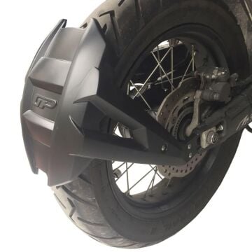 GP Kompozit Honda Africa Twin CRF1000L / CRF1100L 2016-2024 Uyumlu Arka Çamur Sıyırıcı Siyah