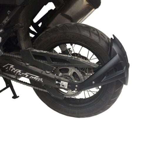 GP Kompozit Honda Africa Twin CRF1000L / CRF1100L 2016-2026 Uyumlu Arka Çamur Sıyırıcı Siyah