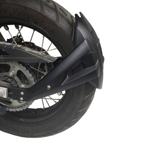 GP Kompozit Honda Africa Twin CRF1000L / CRF1100L 2016-2026 Uyumlu Arka Çamur Sıyırıcı Siyah