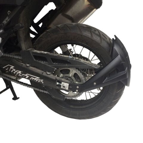 GP Kompozit Honda Africa Twin CRF1000L / CRF1100L 2016-2026 Uyumlu Arka Çamur Sıyırıcı Siyah