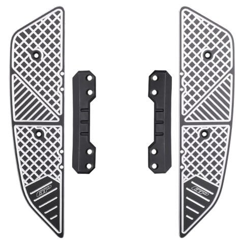 GP Kompozit Honda PCX 125 2025-2026 Uyumlu Basamak Alüminyum Siyah