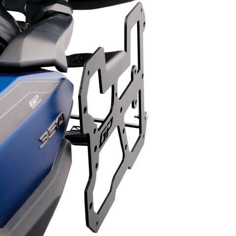 GP Kompozit Honda ADV 350 2023-2025 Uyumlu Yan Çanta Demiri Siyah