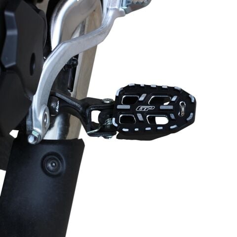 GP Kompozit Honda Africa Twin CRF1100L L1/L2/L4 2020-2024 Uyumlu Ayak Peg Siyah