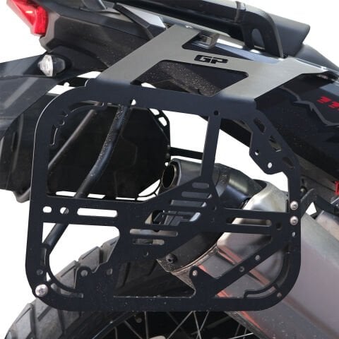 GP Kompozit Honda Africa Twin CRF1100L 2020-2024 Uyumlu Yan Çanta Demiri Siyah