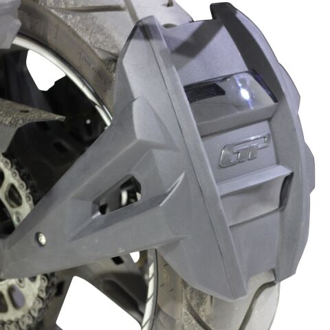 GP Kompozit CF Moto 800 MT 2022-2024 Uyumlu Arka Çamur Sıyırıcı Siyah