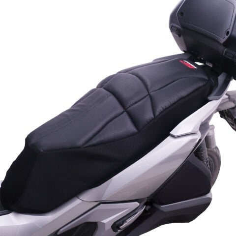 GP Kompozit Honda ADV 350 2023-2025 Uyumlu Fileli Motosiklet Konfor Sele Kılıfı Siyah