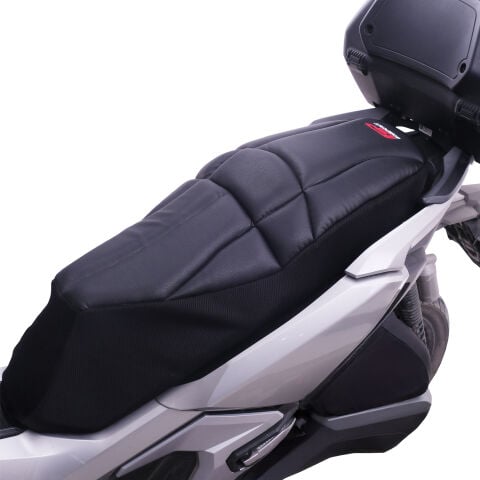 GP Kompozit Honda ADV 350 2023-2026 Uyumlu Fileli Motosiklet Konfor Sele Kılıfı Siyah