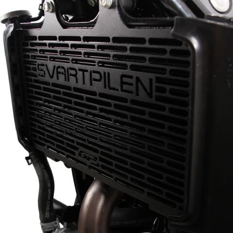 GP Kompozit Husqvarna Svartpilen 125 / 250 / 401 2020-2023 Uyumlu Radyatör Koruma Siyah