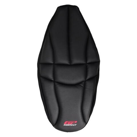 GP Kompozit Yamaha XMAX 250-400 2018-2026 Uyumlu Fileli Motosiklet Konfor Sele Kılıfı Siyah